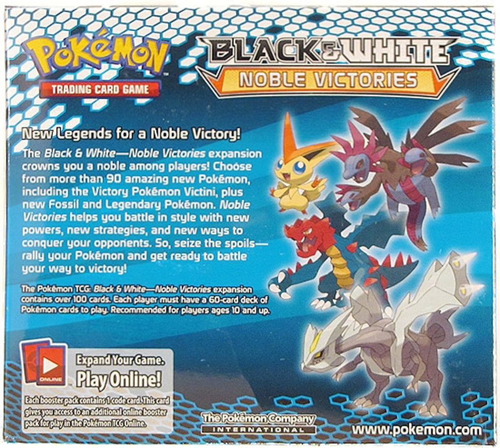 Black & White: Noble Victories - Booster Box Black & White: Noble Victories - Booster Box