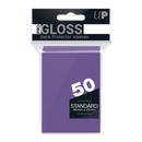 Ultra PRO: Standard 50ct Sleeves - PRO-Gloss (Purple)