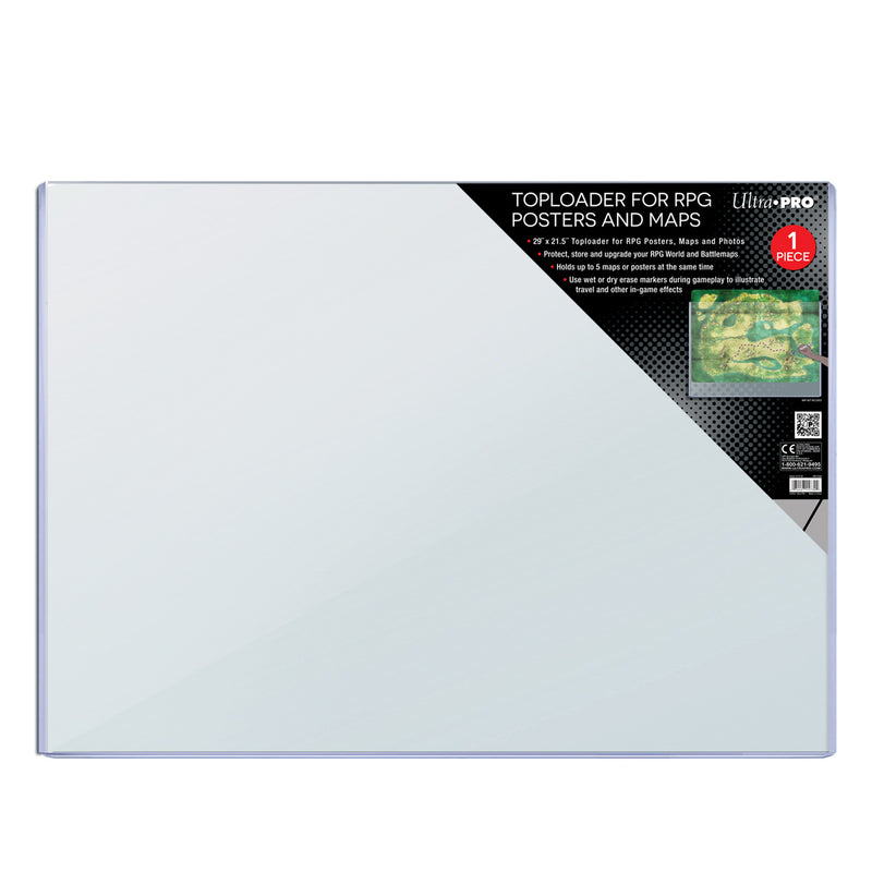 Ultra PRO: Toploader - 29" x 21.5" (RPG Posters and Maps)