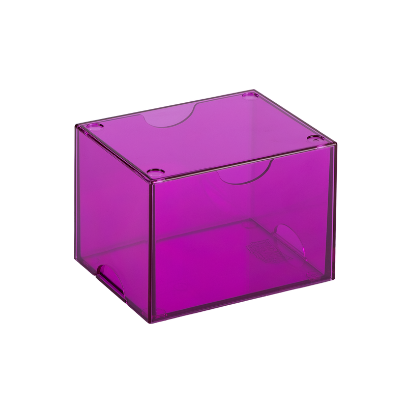 Dragon Shield: Strongbox - Clear Purple