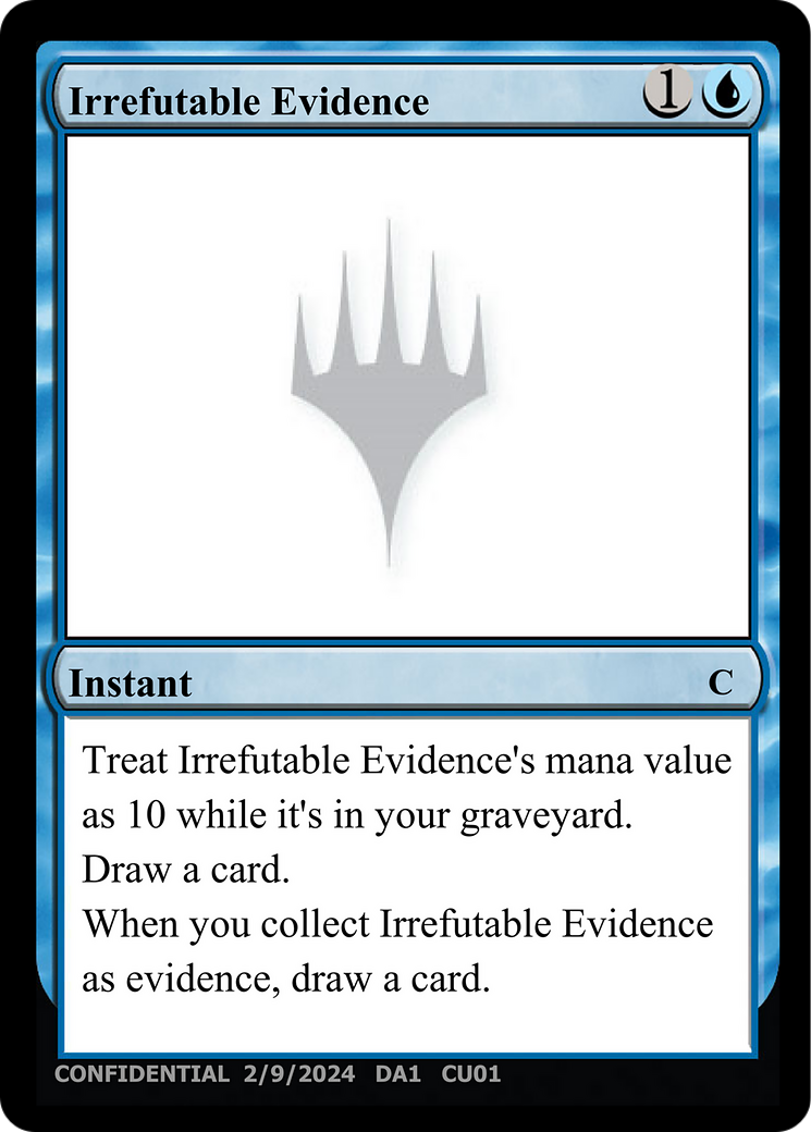 Irrefutable Evidence - [Unknown Event]