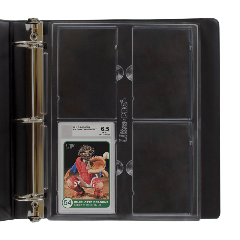 Ultra PRO: 4-Pocket Pages - Graded Beckett Slabs