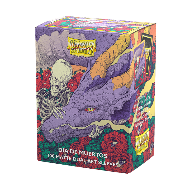 Dragon Shield: Standard 100ct Sleeves - Dia De Muertos 2026 (Matte)