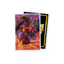 Dragon Shield: Japanese Size 60ct Art Sleeves - The Fallen (Matte)