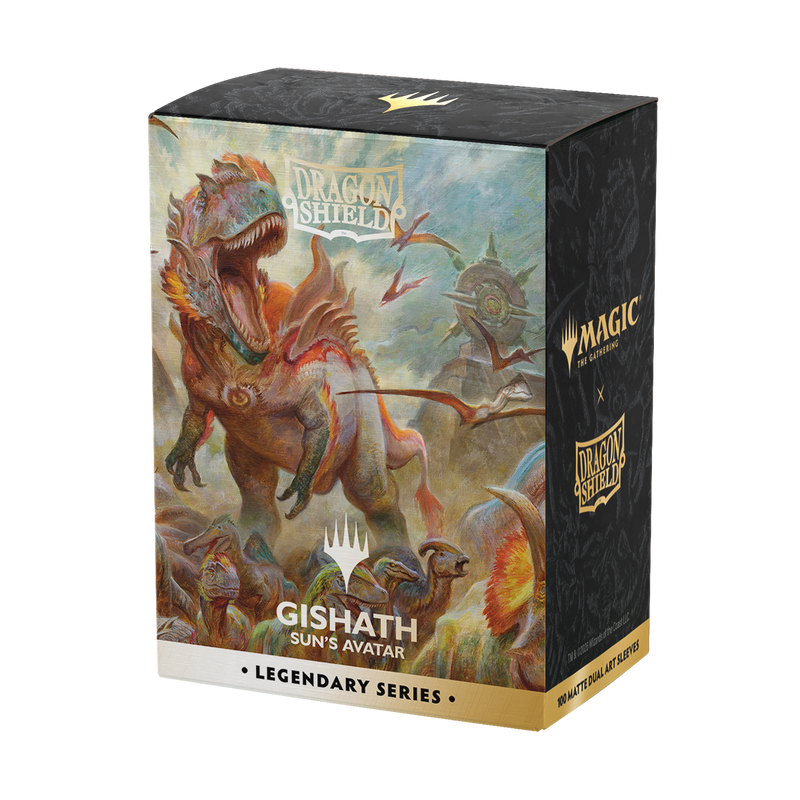 Dragon Shield: Standard 100ct Art Sleeves - Gishath, Sun s Avatar