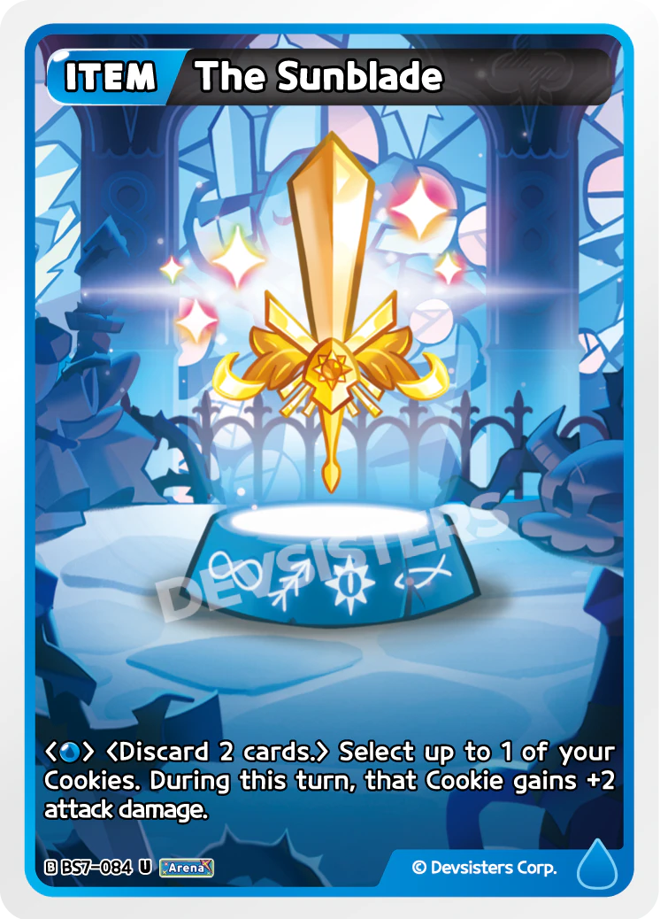 Image for The Sunblade (BS7-084) [Arena of Glory] - CookieRun: Braverse TCG