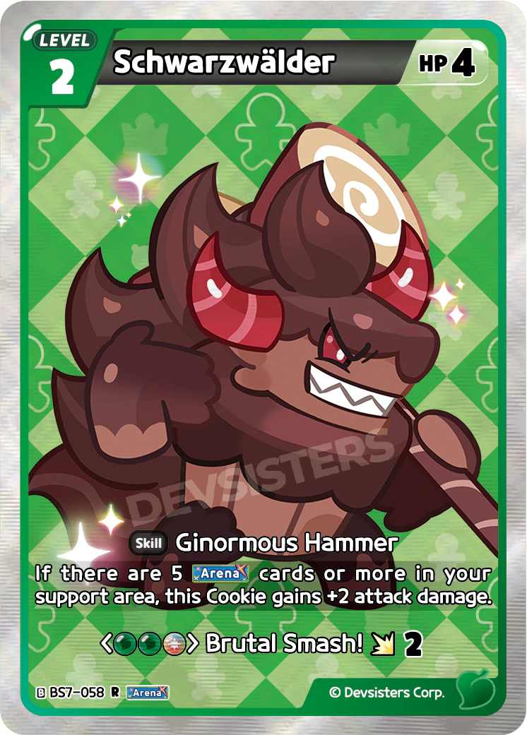 Image for Schwarzwälder (BS7-058) [Arena of Glory] - CookieRun: Braverse TCG