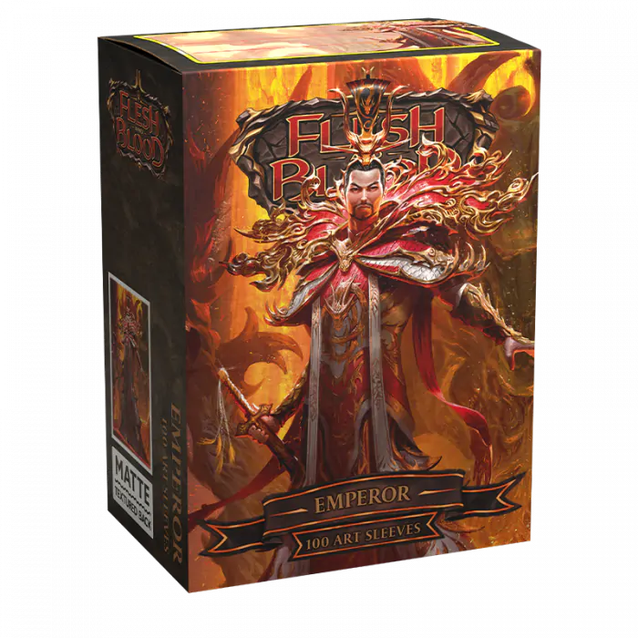 Dragon Shield: Standard 100ct Art Sleeves - Flesh and Blood (Emperor)