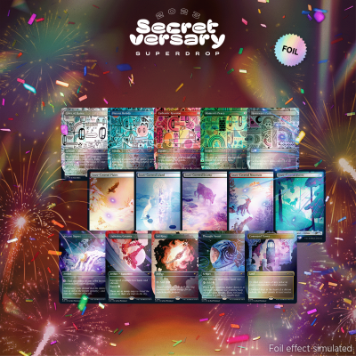 Secret Lair Drop: Secretversary Superdrop 2023: Holiday Gift Bag Bundle (Foil Edition)
