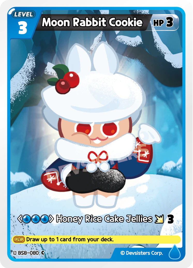 Image for Moon Rabbit Cookie (BS8-080) [Land of Fire & Ruin, Realm of Apathy] - CookieRun: Braverse TCG