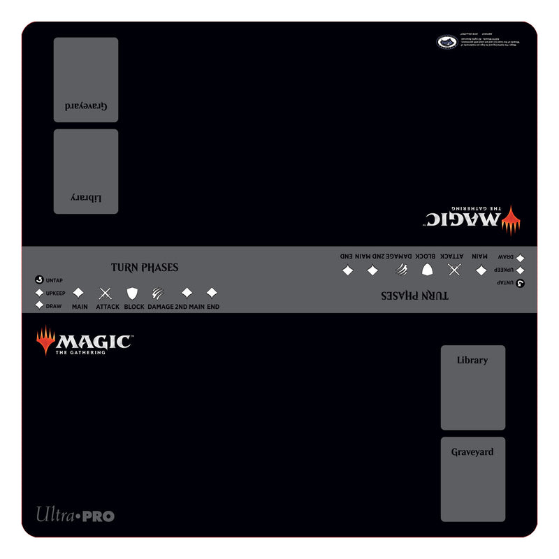 Ultra PRO: Playmat - 2-Player Battlefield (Magic Layout / 24" x 24")