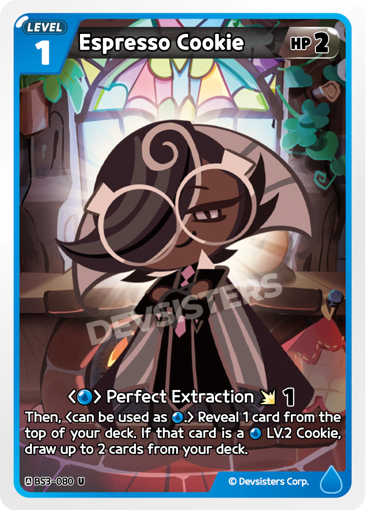 Image for Espresso Cookie (BS3-080) [Age of Heroes and Kingdoms] - CookieRun: Braverse TCG