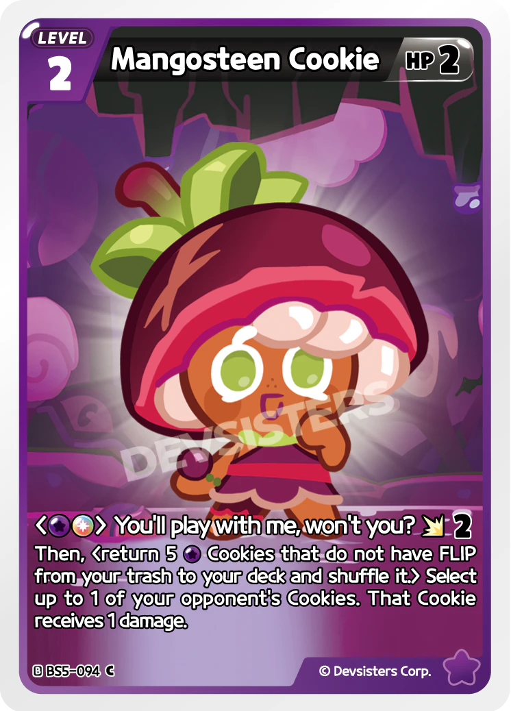 Image for Mangosteen Cookie (BS5-094) [Operation Timeguard] - CookieRun: Braverse TCG