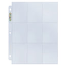 Ultra PRO: 9-Pocket Pages - Silver Series (3-Holes / 10-Pack)
