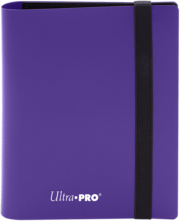 Ultra PRO: 2-Pocket PRO-Binder - Eclipse (Royal Purple)