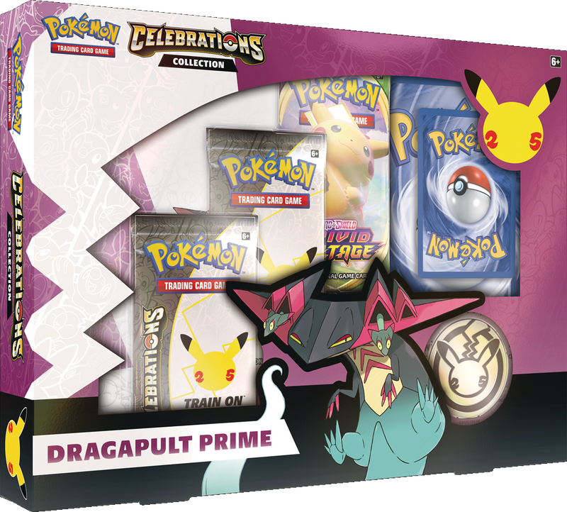 pokmon trading card game celebrations collection TCG: 30th Celebration Light Toxtricity Celebrations Deluxe Pin Collection