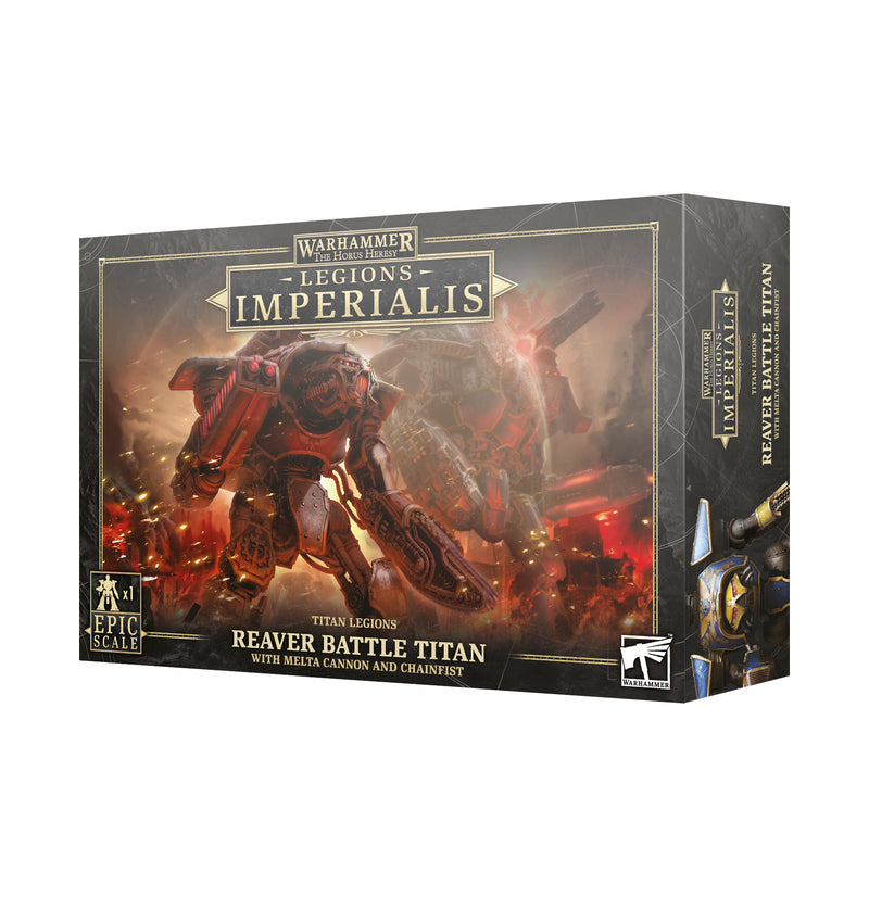 Legions Imperialis: Reaver Battle Titan With Melta Cannon And Chainfist