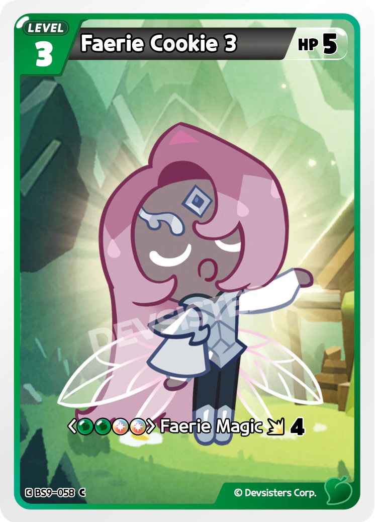 Image for Faerie Cookie 3 (BS9-058) [A Game of Truth and Deceit] - CookieRun: Braverse TCG