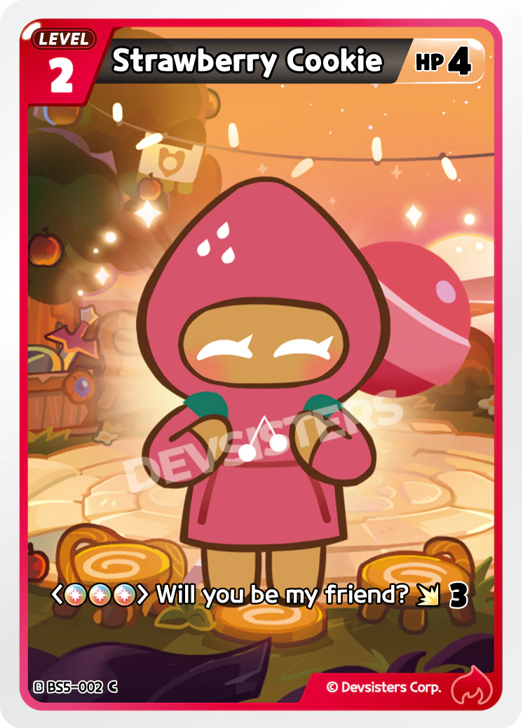 Image for Strawberry Cookie (BS5-002) [Operation Timeguard] - CookieRun: Braverse TCG