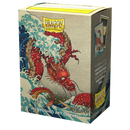 Dragon Shield: Standard 100ct Brushed Art Sleeves - The Great Wave