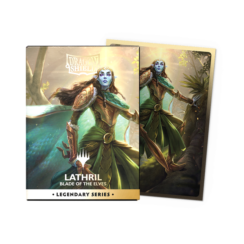 Dragon Shield: Standard 100ct Art Sleeves - Lathril, Blade of the Elves