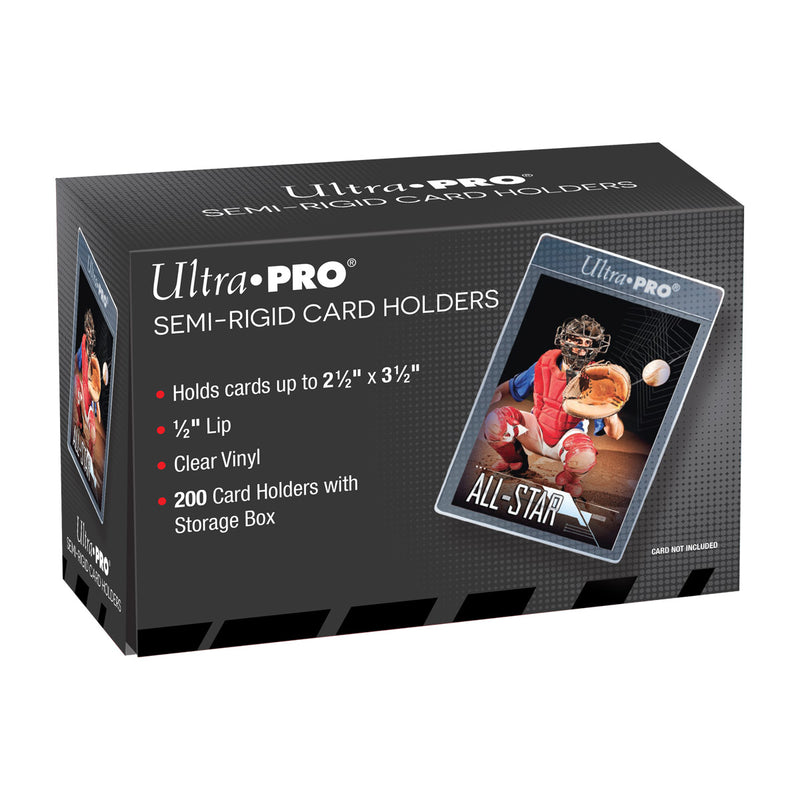 Ultra PRO: Semi-Rigid Card Holder (2 1/2" x 3 1/2")