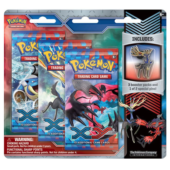 XY - 3-Pack Pin Blister Case (Xerneas & Yveltal) XY - 3-Pack Pin Blister Case (Xerneas & Yveltal)