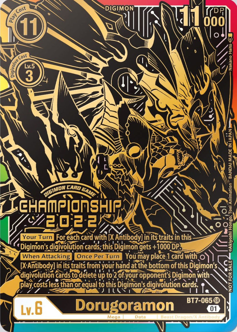 Dorugoramon [BT7-065] (2022 Championship Finals 1st Place) [Next Adven