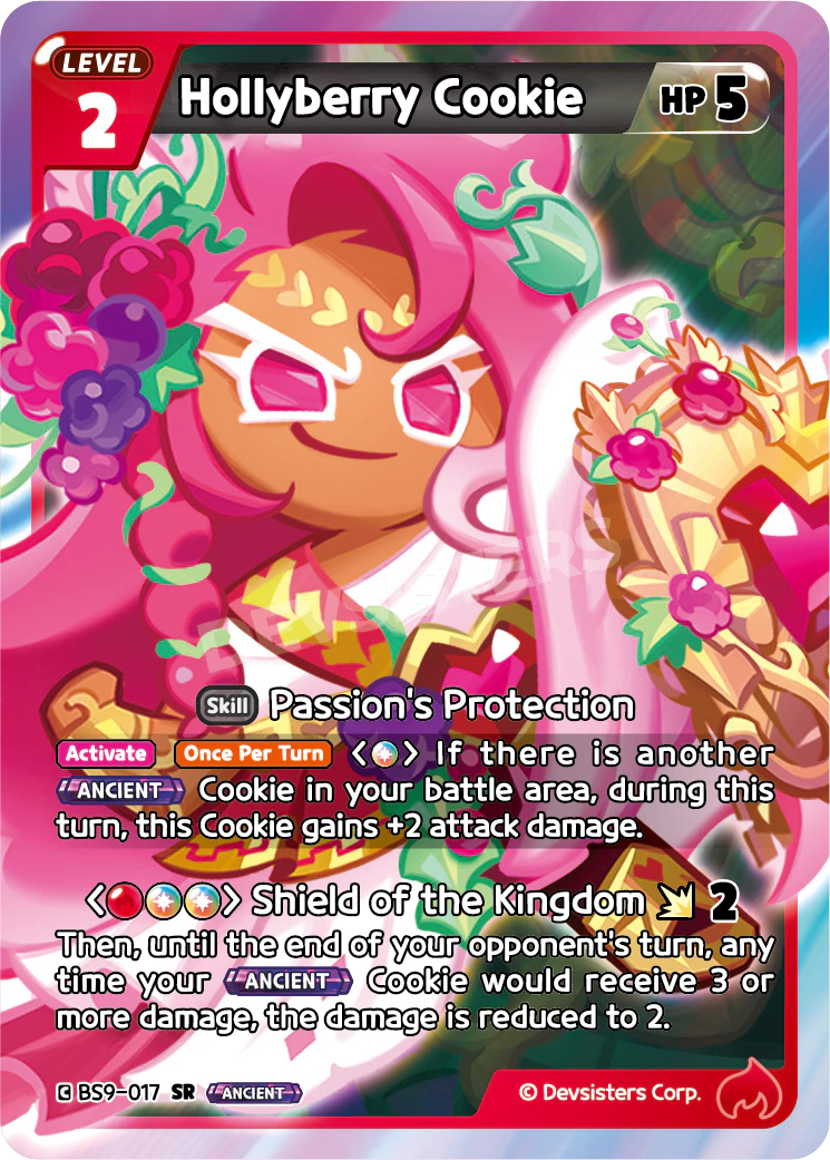 Image for Hollyberry Cookie (BS9-017) [A Game of Truth and Deceit] - CookieRun: Braverse TCG