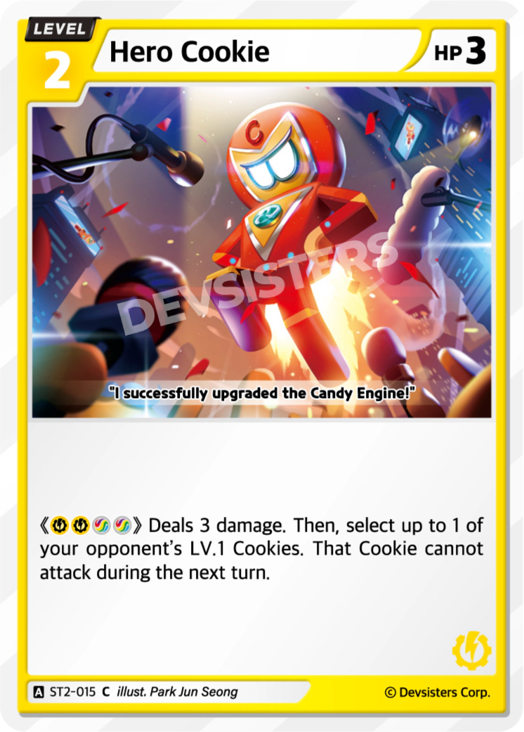 Image for Hero Cookie (ST2-015) [Starter Deck YELLOW] - CookieRun: Braverse TCG