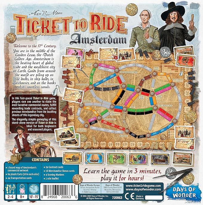 Ticket to Ride: Amsterdam (2020)