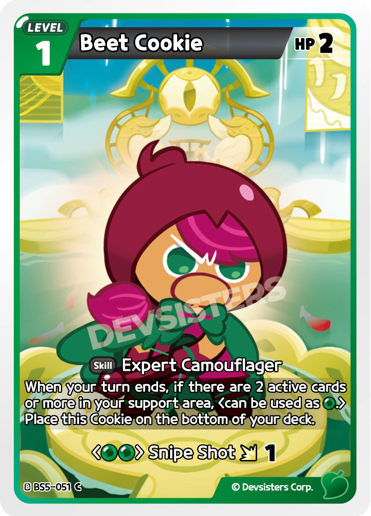 Image for Beet Cookie (BS5-051) [Operation Timeguard] - CookieRun: Braverse TCG