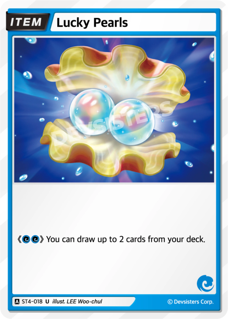 Image for Lucky Pearls (ST4-018) [Starter Deck BLUE] - CookieRun: Braverse TCG