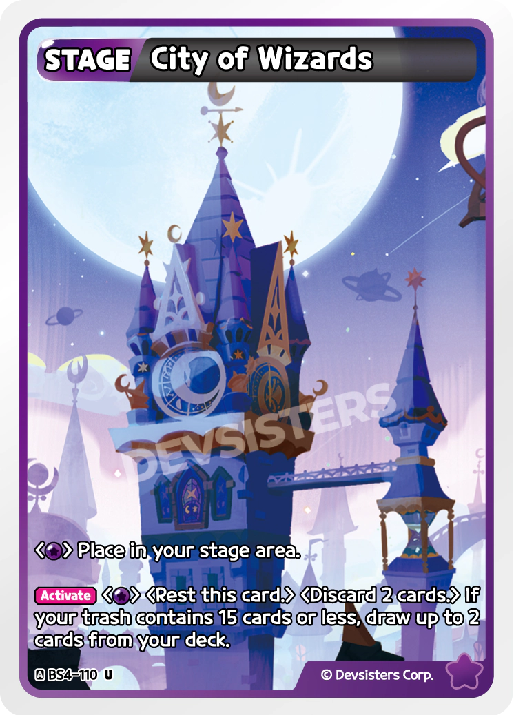 Image for City of Wizards (BS4-110) [Age of Heroes and Kingdoms] - CookieRun: Braverse TCG