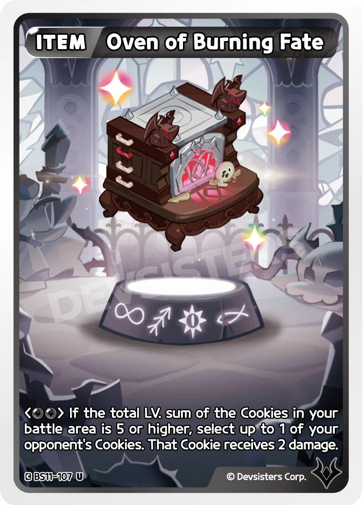 Image for Oven of Burning Fate (BS11-107) [The Dark Enchantress War] - CookieRun: Braverse TCG