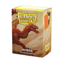 Dragon Shield: Standard 100ct Sleeves - Amber (Matte)