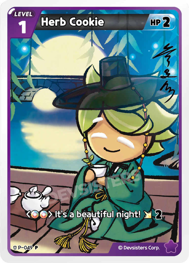 Image for Herb Cookie (P-049) [Promotion Card] - CookieRun: Braverse TCG