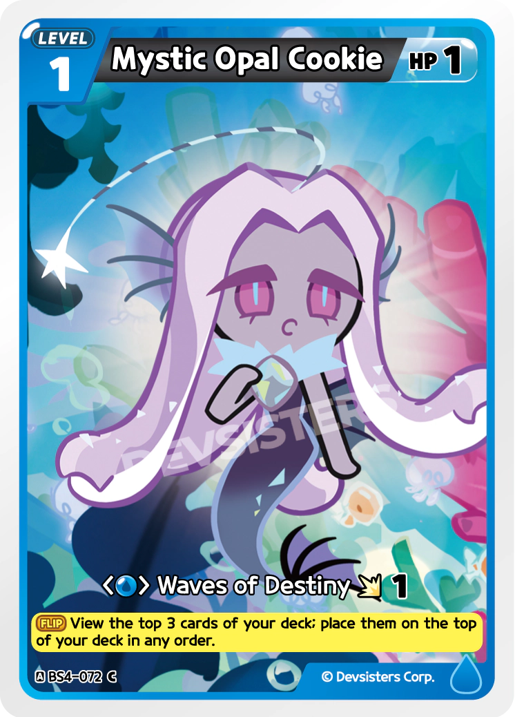 Image for Mystic Opal Cookie (BS4-072) [Age of Heroes and Kingdoms] - CookieRun: Braverse TCG