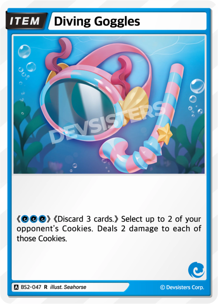 Image for Diving Goggles (BS2-047) [BRAVE BEGINNING] - CookieRun: Braverse TCG