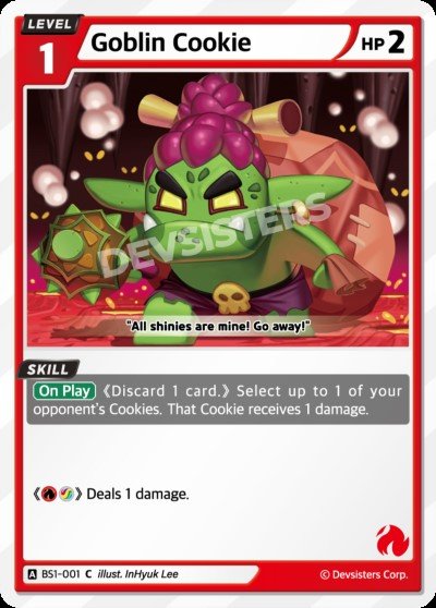 Goblin Cookie (BS1-001) (C) [Brave Beginning]