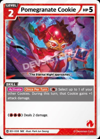 Pomegranate Cookie (BS1-008) (SEC) [Brave Beginning]
