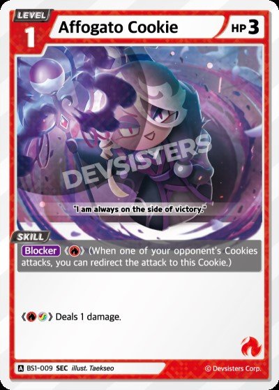 Affogato Cookie (BS1-009) (SEC) [Brave Beginning]