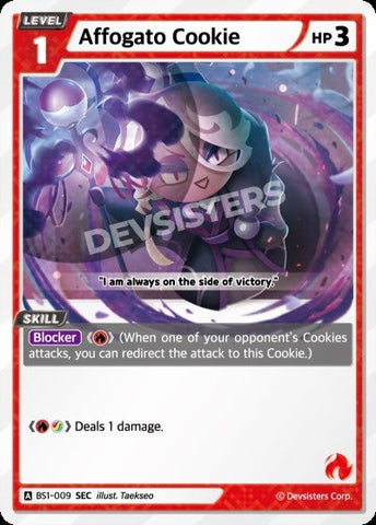 Affogato Cookie (BS1-009) (SEC) [Brave Beginning]