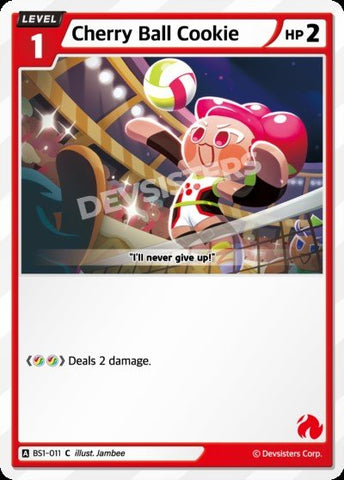 Cherry Ball Cookie (BS1-011) (C) [Brave Beginning]