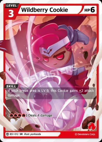 Wildberry Cookie (BS1-012) (SR) [Brave Beginning]