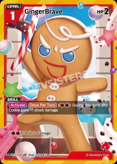 GingerBrave (BS1-014) (UR) [Brave Beginning]