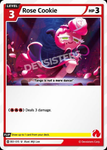 Rose Cookie (BS1-015) (U) [Brave Beginning]
