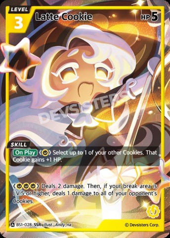 Latte Cookie (BS1-028) (SSR) [Brave Beginning]