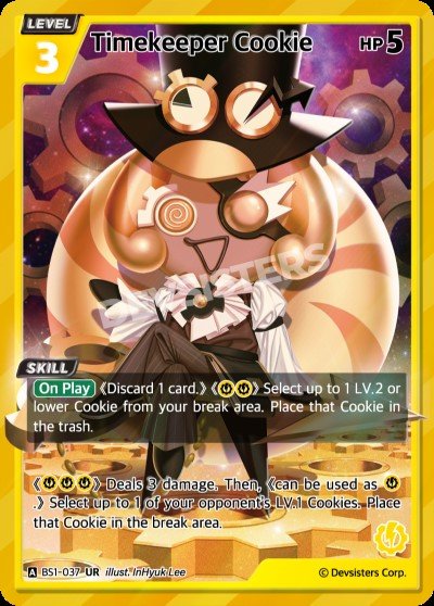 Timekeeper Cookie (BS1-037) (UR) [Brave Beginning]