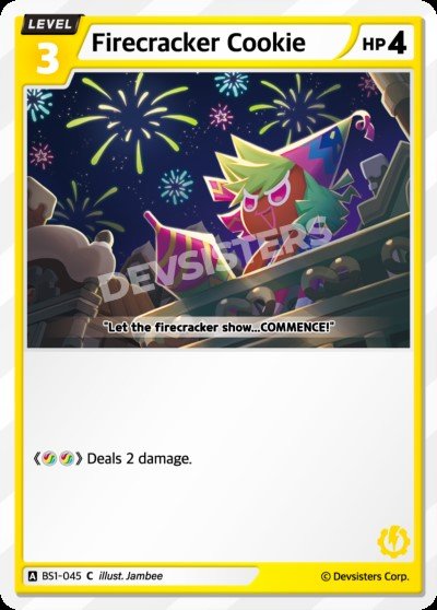 Firecracker Cookie (BS1-045) (C) [Brave Beginning]